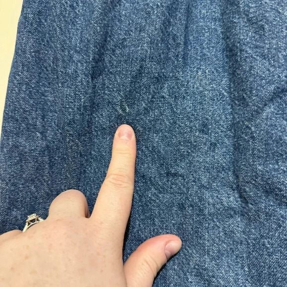 Women’s Vintage 90’s Blue Zone Brand High Waisted Baggy Denim Jeans  No Size Tag - Picture 5 of 16